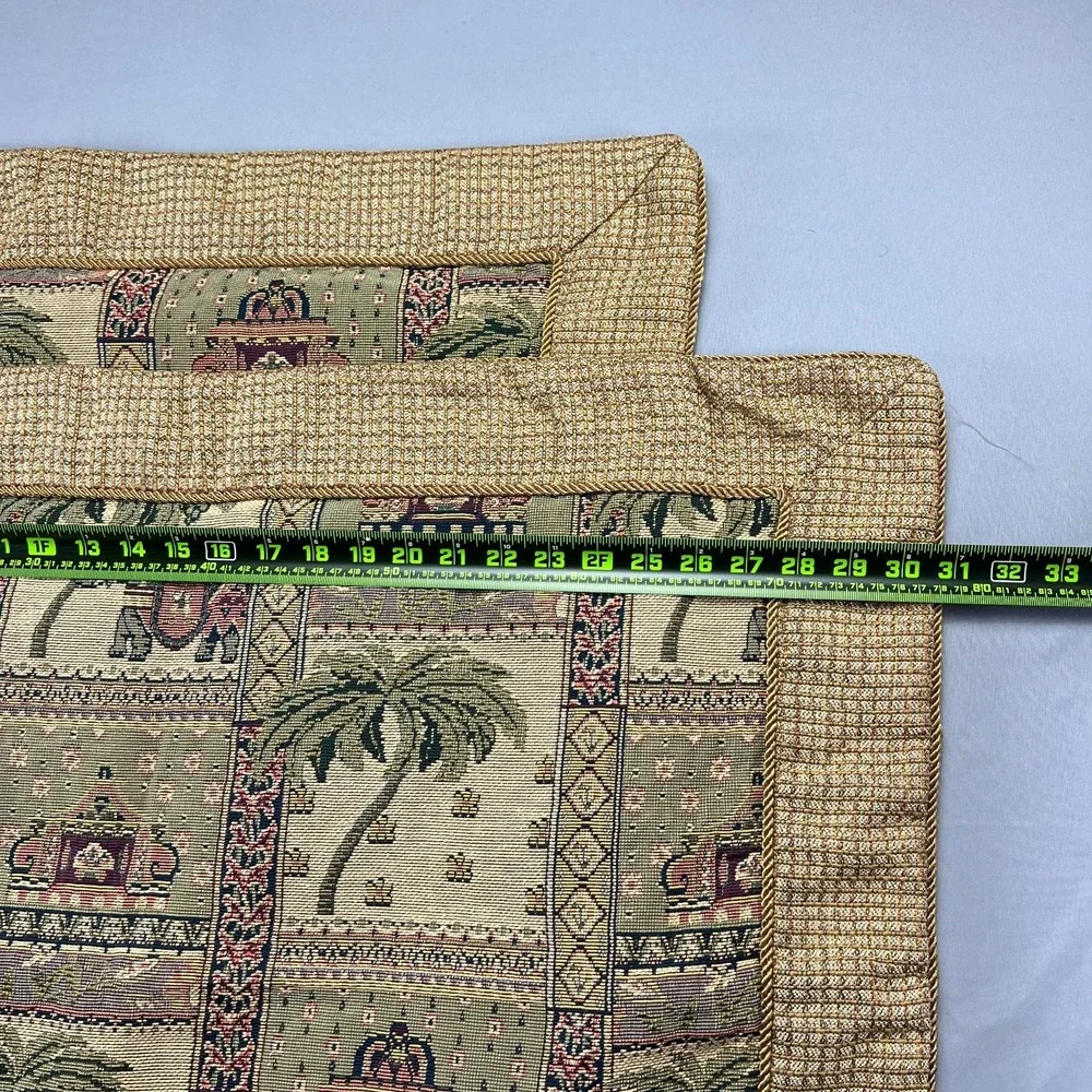 Set Of 2 Pacific Designs Standard Pillow Shams Multi Exotic Tapestry (25